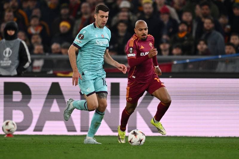 Football. UEFA Europa League. AS Roma - Bologna FC. 19.03.2026