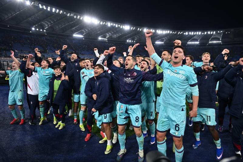 Football. UEFA Europa League. AS Roma - Bologna FC. 19.03.2026