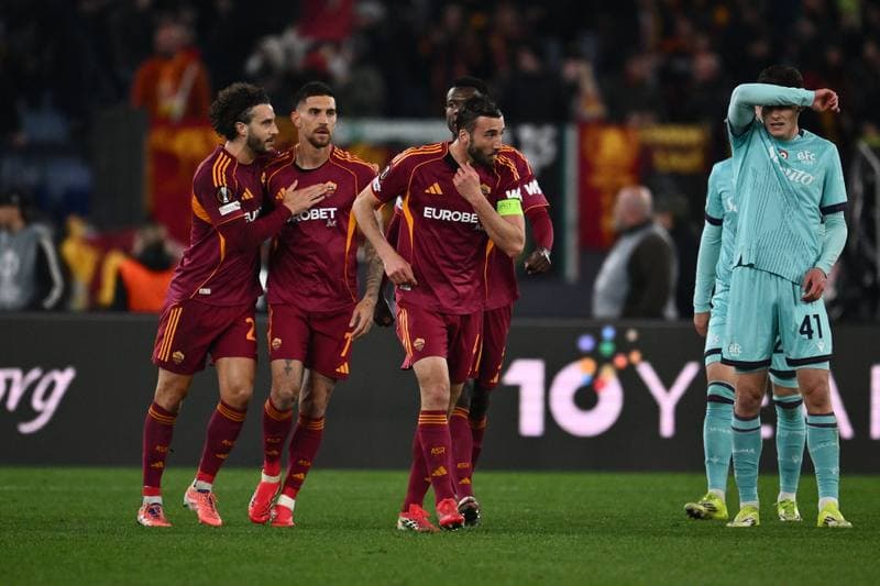 Football. UEFA Europa League. AS Roma - Bologna FC. 19.03.2026