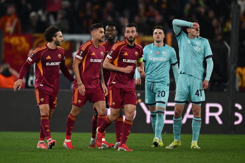 Football. UEFA Europa League. AS Roma - Bologna FC. 19.03.2026
