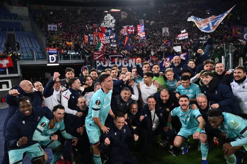 Football. UEFA Europa League. AS Roma - Bologna FC. 19.03.2026