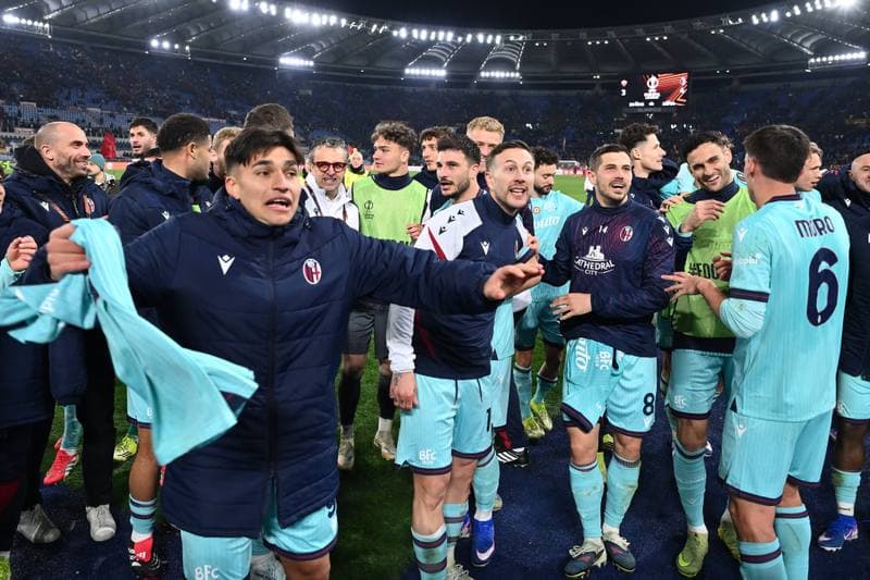 Football. UEFA Europa League. AS Roma - Bologna FC. 19.03.2026