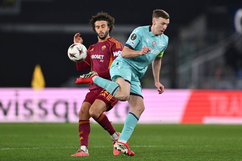 Football. UEFA Europa League. AS Roma - Bologna FC. 19.03.2026