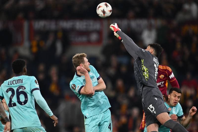 Football. UEFA Europa League. AS Roma - Bologna FC. 19.03.2026