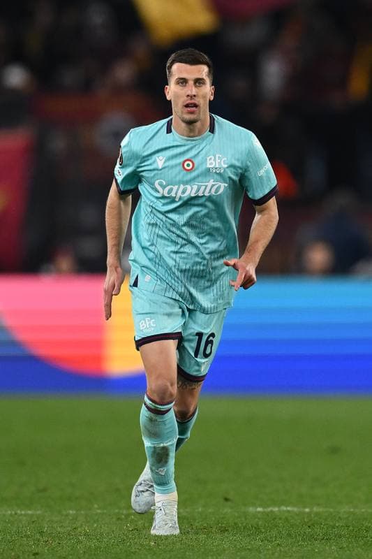 Football. UEFA Europa League. AS Roma - Bologna FC. 19.03.2026