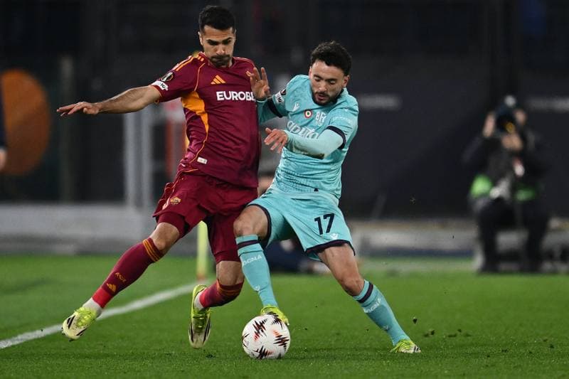 Football. UEFA Europa League. AS Roma - Bologna FC. 19.03.2026