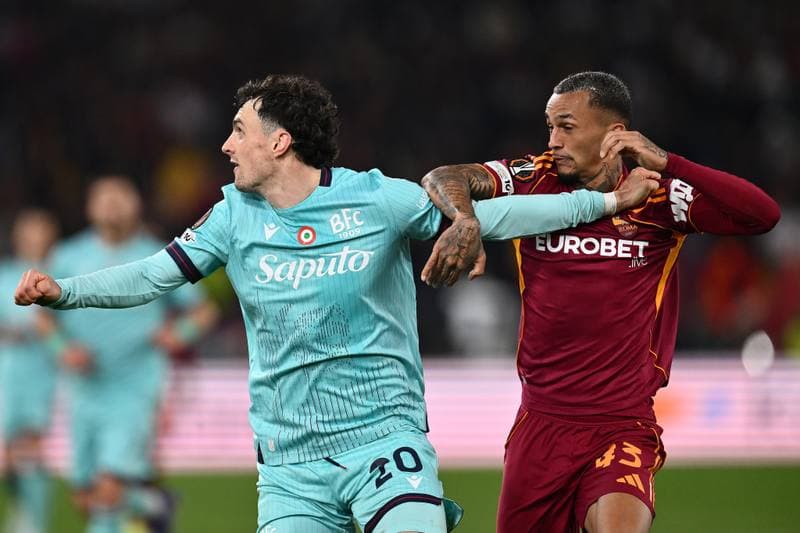 Football. UEFA Europa League. AS Roma - Bologna FC. 19.03.2026