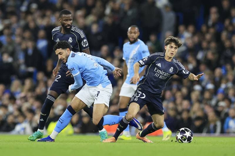 Football. UEFA Champions League. Manchester City - Real Madrid. 17.03.2026