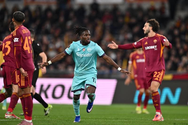 Football. UEFA Europa League. AS Roma - Bologna FC. 19.03.2026