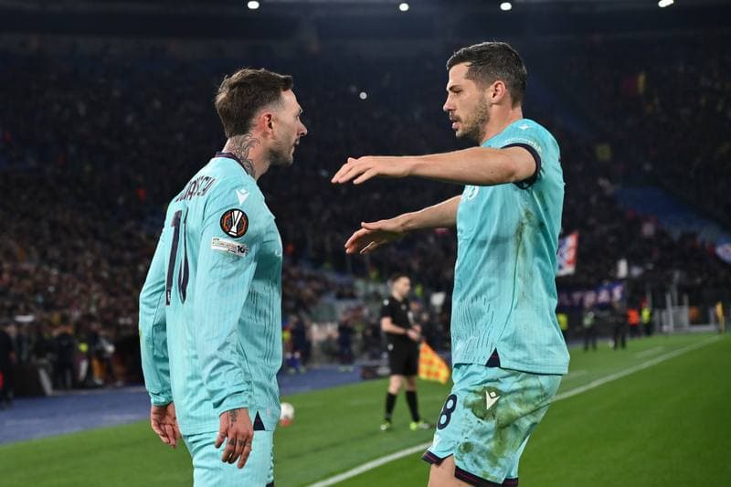Football. UEFA Europa League. AS Roma - Bologna FC. 19.03.2026