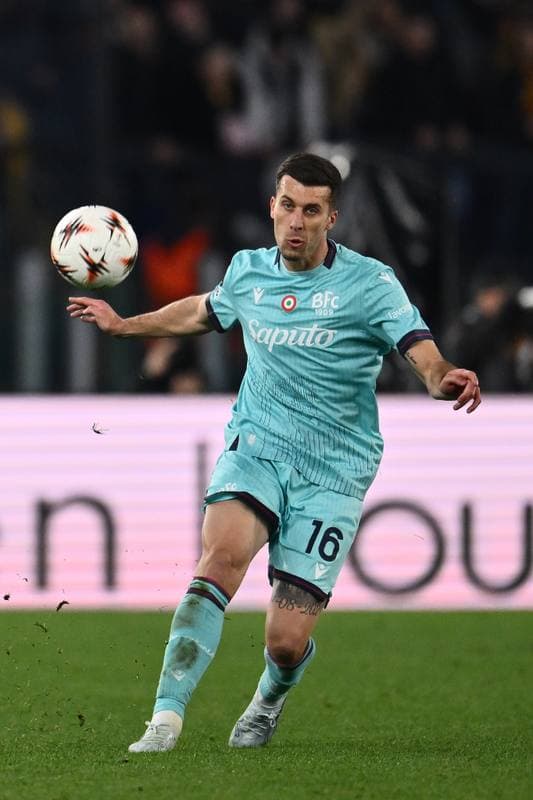 Football. UEFA Europa League. AS Roma - Bologna FC. 19.03.2026