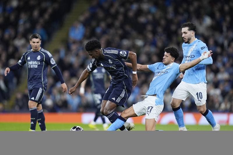 Football. UEFA Champions League. Manchester City - Real Madrid. 17.03.2026
