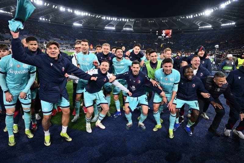Football. UEFA Europa League. AS Roma - Bologna FC. 19.03.2026