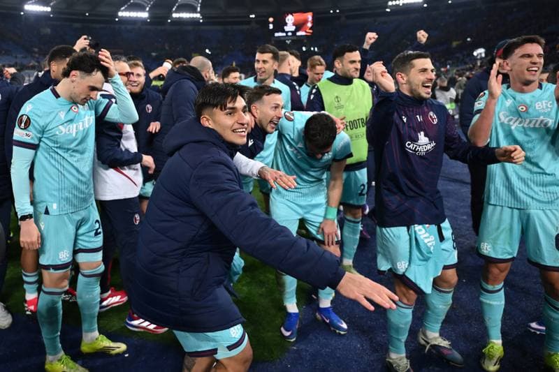 Football. UEFA Europa League. AS Roma - Bologna FC. 19.03.2026