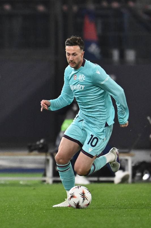 Football. UEFA Europa League. AS Roma - Bologna FC. 19.03.2026