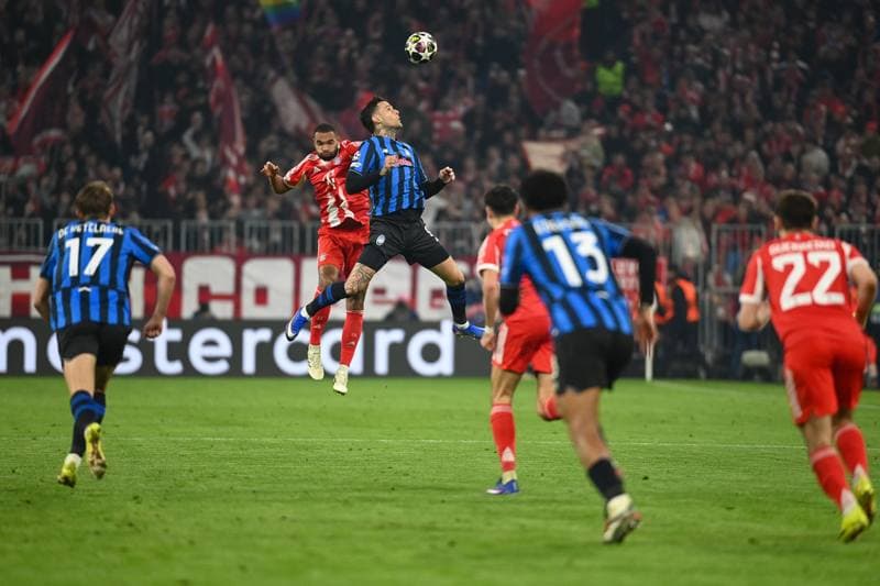Football. UEFA Champions League. FC Bayern Munich - Atalanta BC. 18.03.2026