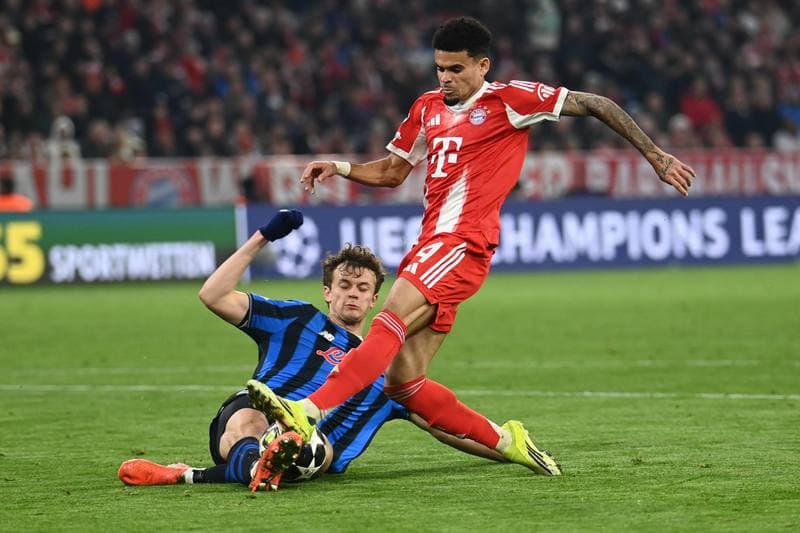 Football. UEFA Champions League. FC Bayern Munich - Atalanta BC. 18.03.2026