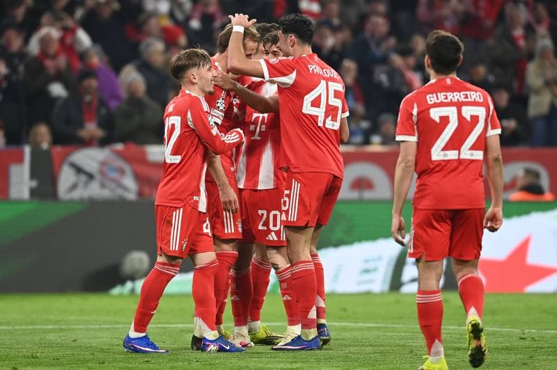 Football. UEFA Champions League. FC Bayern Munich - Atalanta BC. 18.03.2026