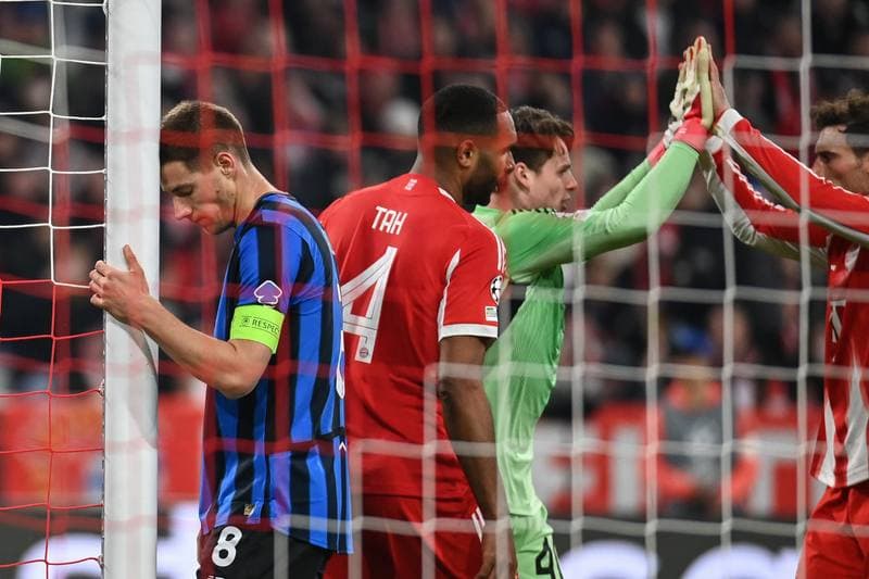 Football. UEFA Champions League. FC Bayern Munich - Atalanta BC. 18.03.2026