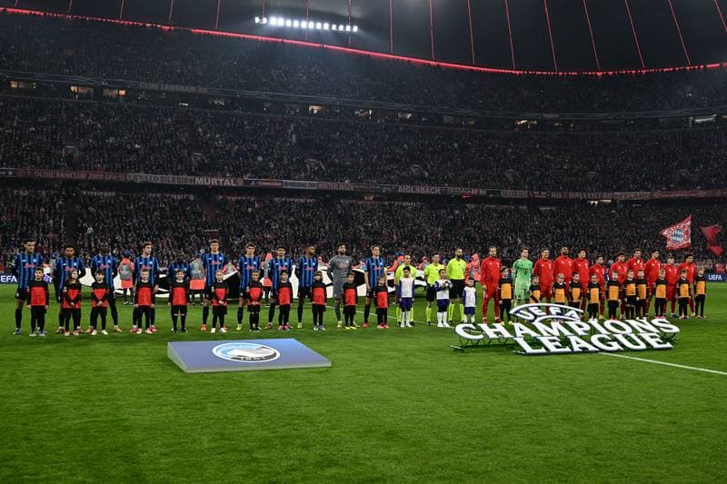 Football. UEFA Champions League. FC Bayern Munich - Atalanta BC. 18.03.2026