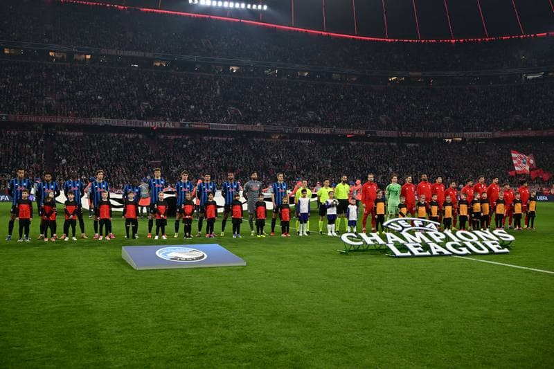 Football. UEFA Champions League. FC Bayern Munich - Atalanta BC. 18.03.2026