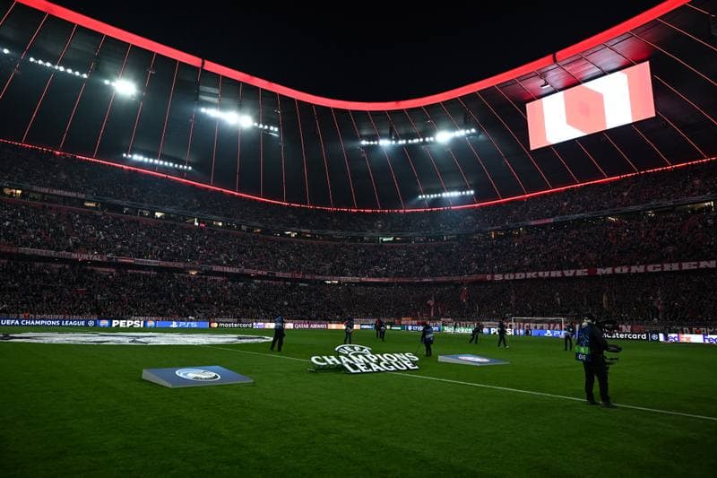 Football. UEFA Champions League. FC Bayern Munich - Atalanta BC. 18.03.2026