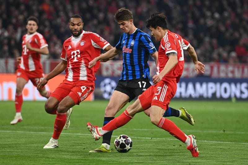 Football. UEFA Champions League. FC Bayern Munich - Atalanta BC. 18.03.2026