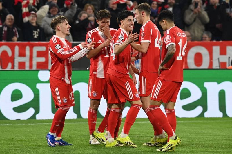 Football. UEFA Champions League. FC Bayern Munich - Atalanta BC. 18.03.2026
