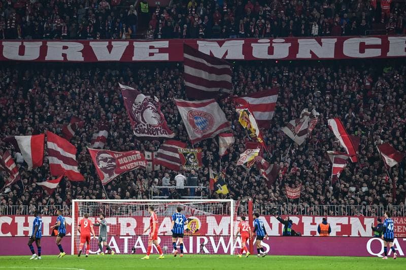 Football. UEFA Champions League. FC Bayern Munich - Atalanta BC. 18.03.2026