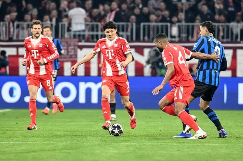 Football. UEFA Champions League. FC Bayern Munich - Atalanta BC. 18.03.2026