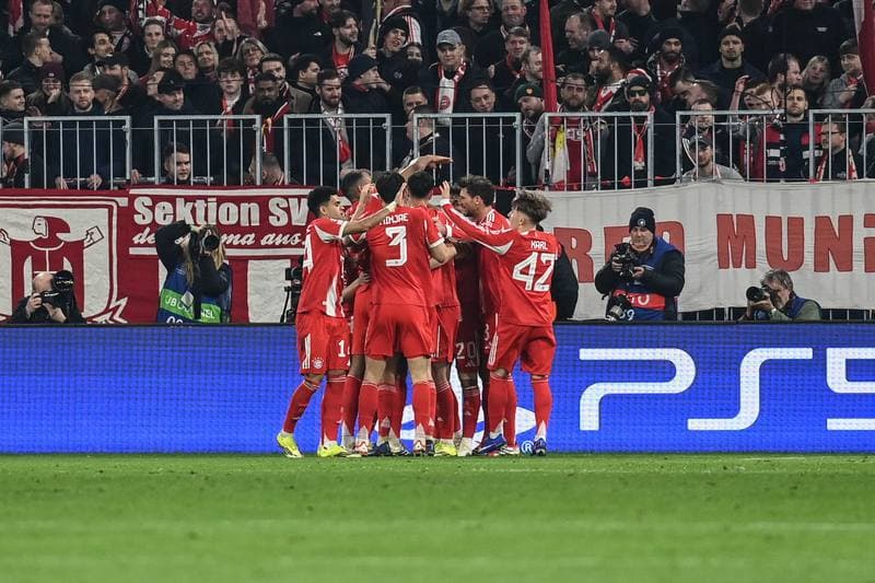 Football. UEFA Champions League. FC Bayern Munich - Atalanta BC. 18.03.2026