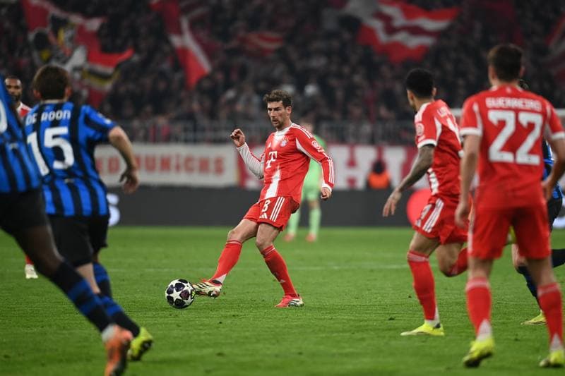 Football. UEFA Champions League. FC Bayern Munich - Atalanta BC. 18.03.2026