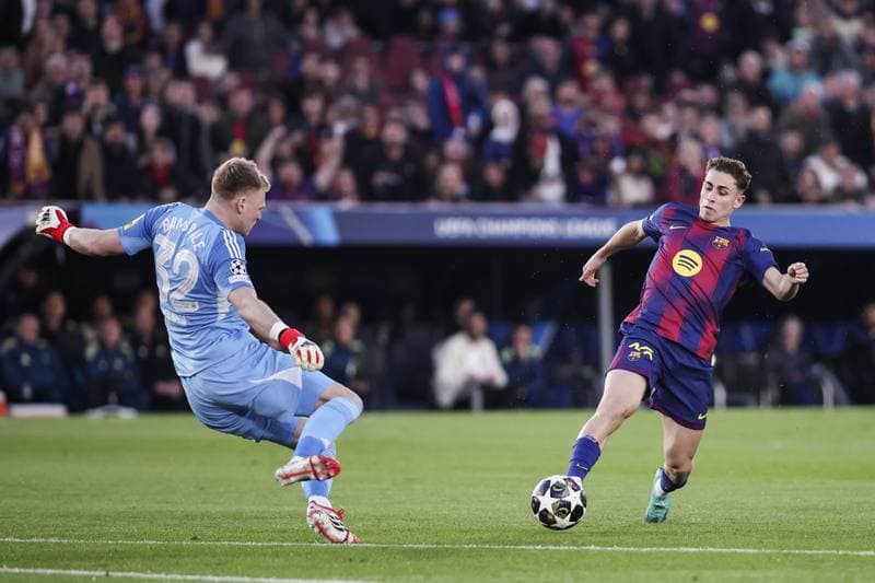 Football. UEFA Champions League. FC Barcelona - Newcastle United. 18.03.2026