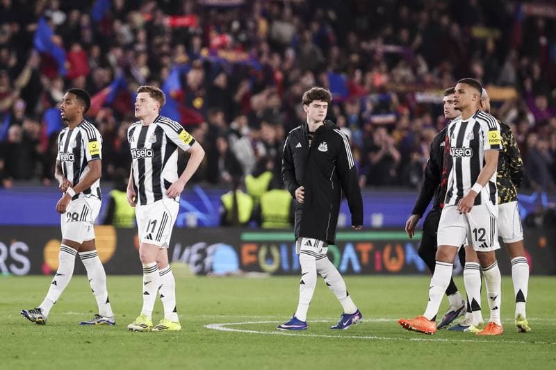 Football. UEFA Champions League. FC Barcelona - Newcastle United. 18.03.2026