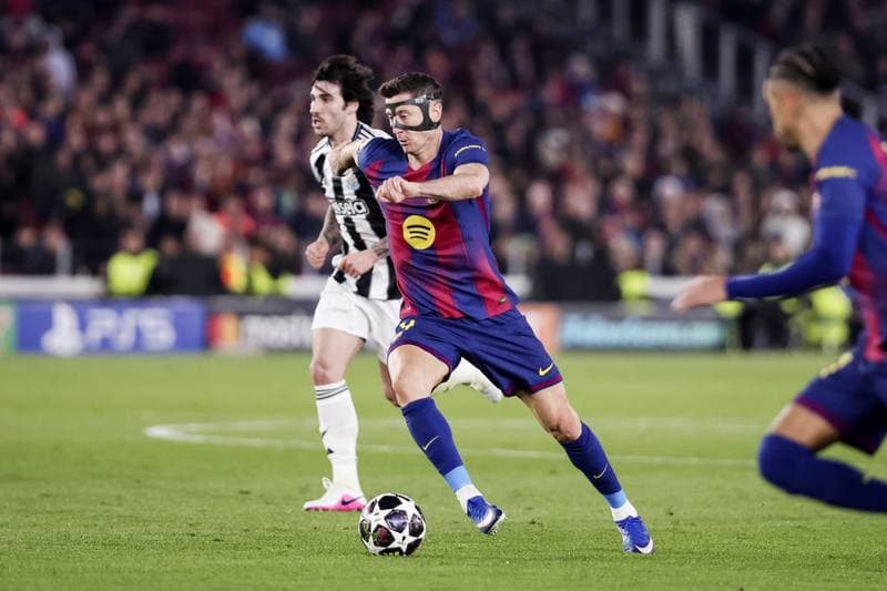 Football. UEFA Champions League. FC Barcelona - Newcastle United. 18.03.2026
