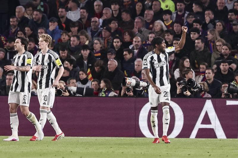 Football. UEFA Champions League. FC Barcelona - Newcastle United. 18.03.2026