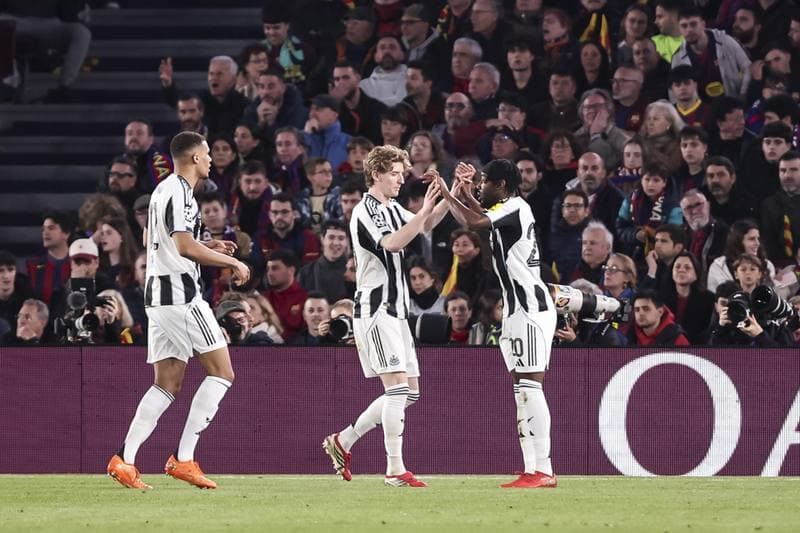 Football. UEFA Champions League. FC Barcelona - Newcastle United. 18.03.2026