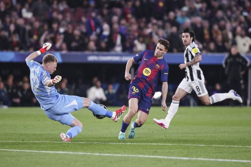 Football. UEFA Champions League. FC Barcelona - Newcastle United. 18.03.2026