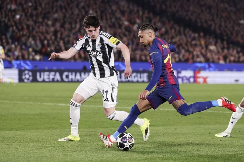 Football. UEFA Champions League. FC Barcelona - Newcastle United. 18.03.2026