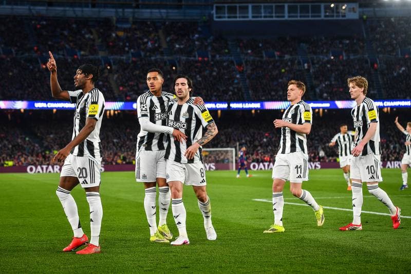 Football. UEFA Champions League. FC Barcelona - Newcastle United. 18.03.2026