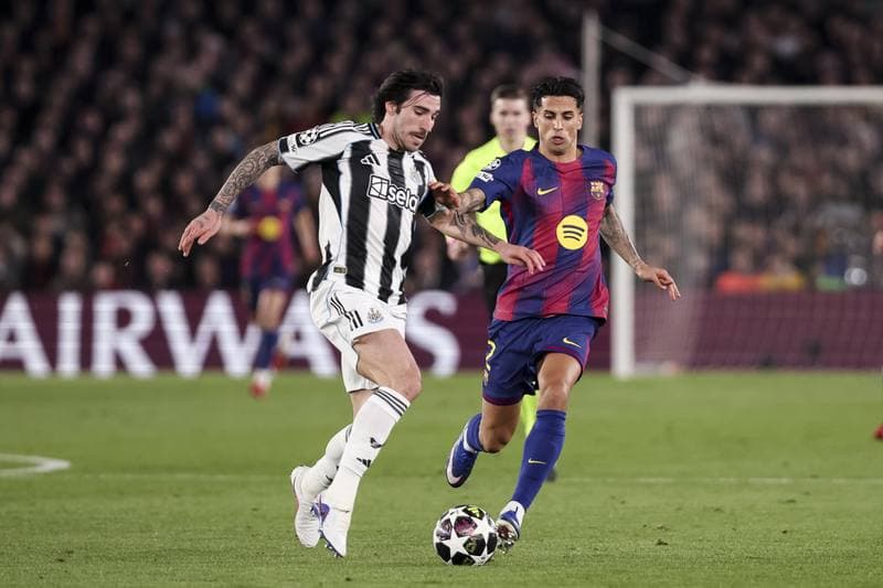 Football. UEFA Champions League. FC Barcelona - Newcastle United. 18.03.2026