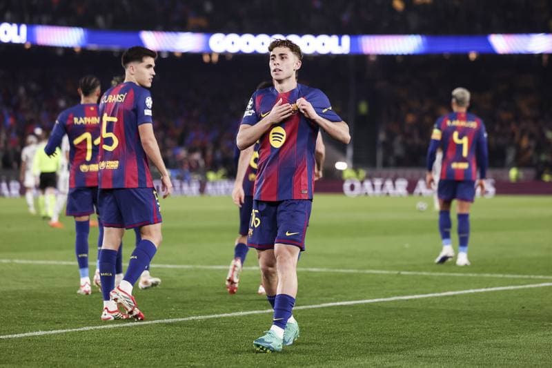 Football. UEFA Champions League. FC Barcelona - Newcastle United. 18.03.2026