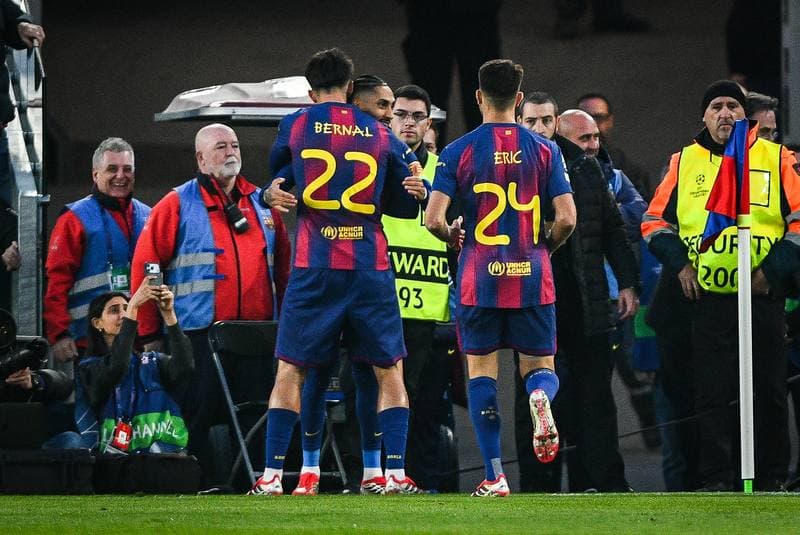 Football. UEFA Champions League. FC Barcelona - Newcastle United. 18.03.2026