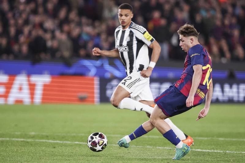 Football. UEFA Champions League. FC Barcelona - Newcastle United. 18.03.2026