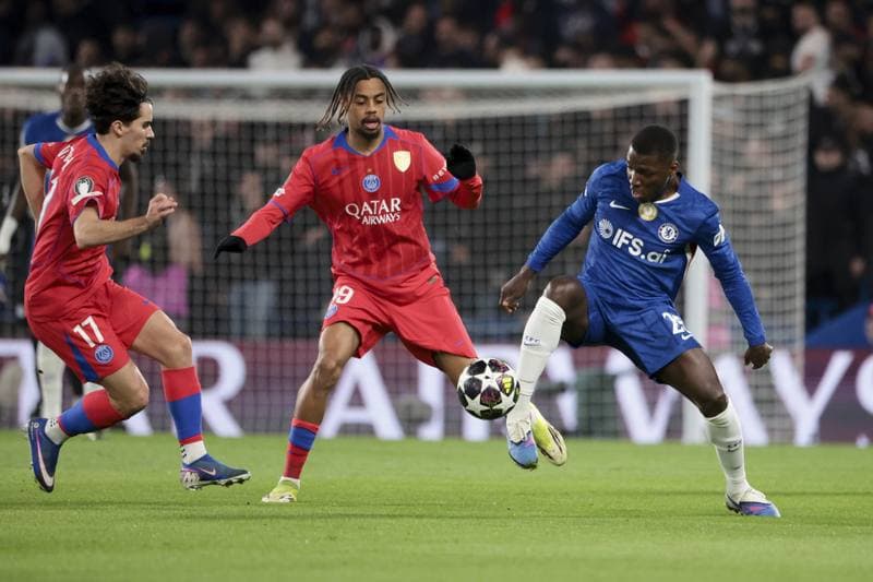 Football. UEFA Champions League. Chelsea - Paris Saint-Germain. 17.03.2026