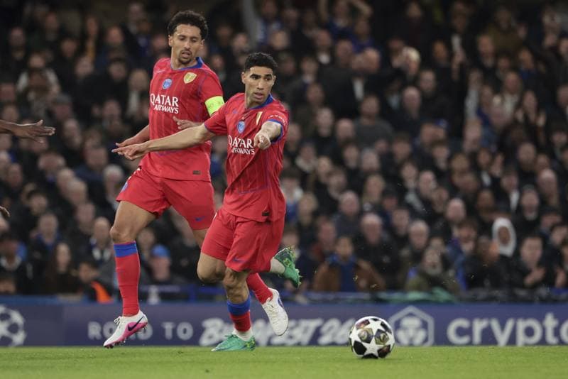 Football. UEFA Champions League. Chelsea - Paris Saint-Germain. 17.03.2026