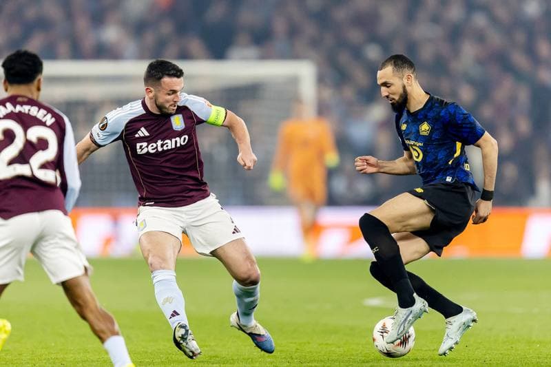 Football. UEFA Europa League. Aston Villa - Lille. 19.03.2026