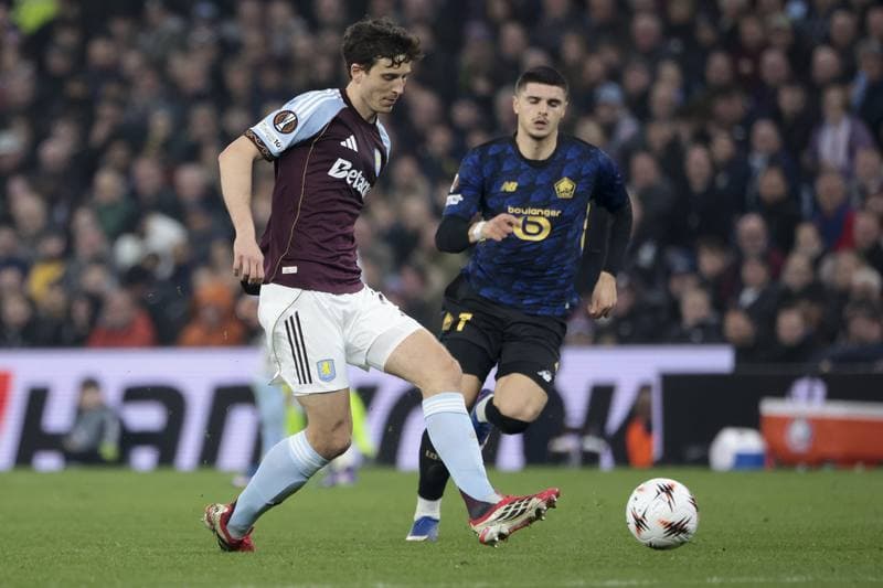 Football. UEFA Europa League. Aston Villa - Lille. 19.03.2026