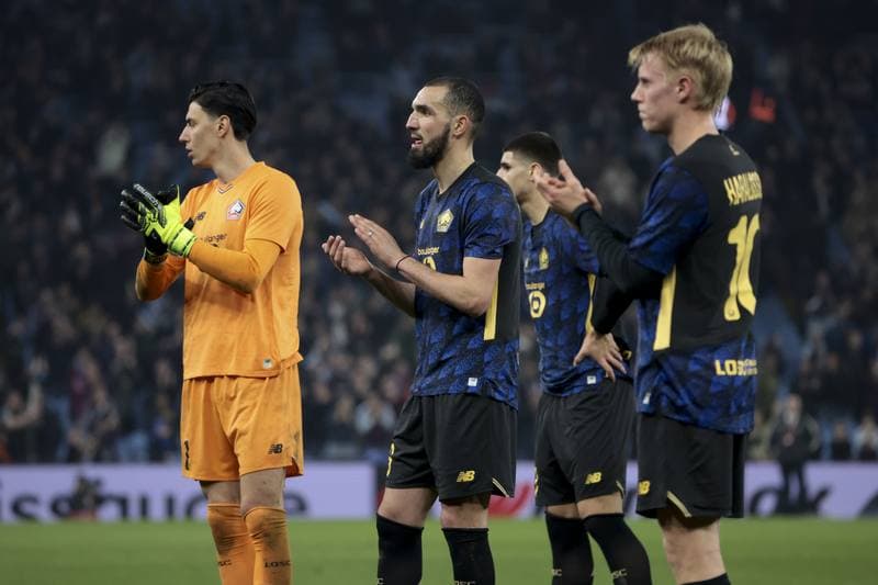 Football. UEFA Europa League. Aston Villa - Lille. 19.03.2026
