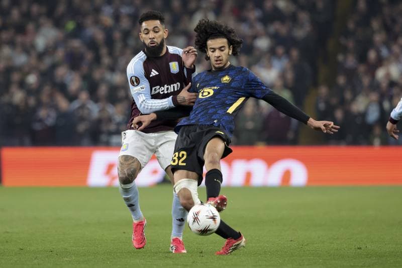 Football. UEFA Europa League. Aston Villa - Lille. 19.03.2026